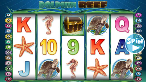 Dolphin Reef Slot Win