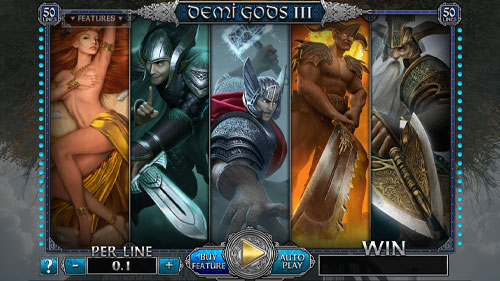 Demi Gods 3 Slot Reels