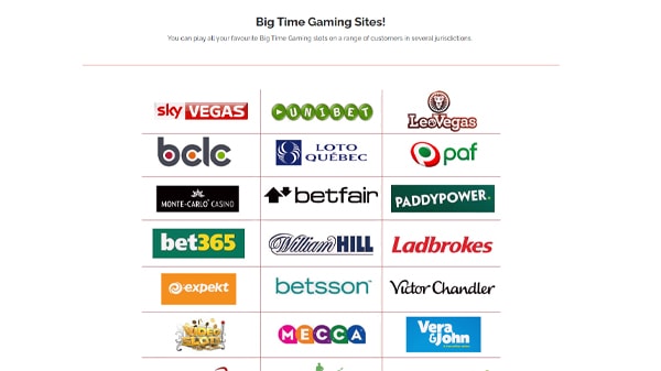 Big Time Gaming Casinos