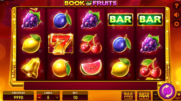 Book of Fruits Slot Machine